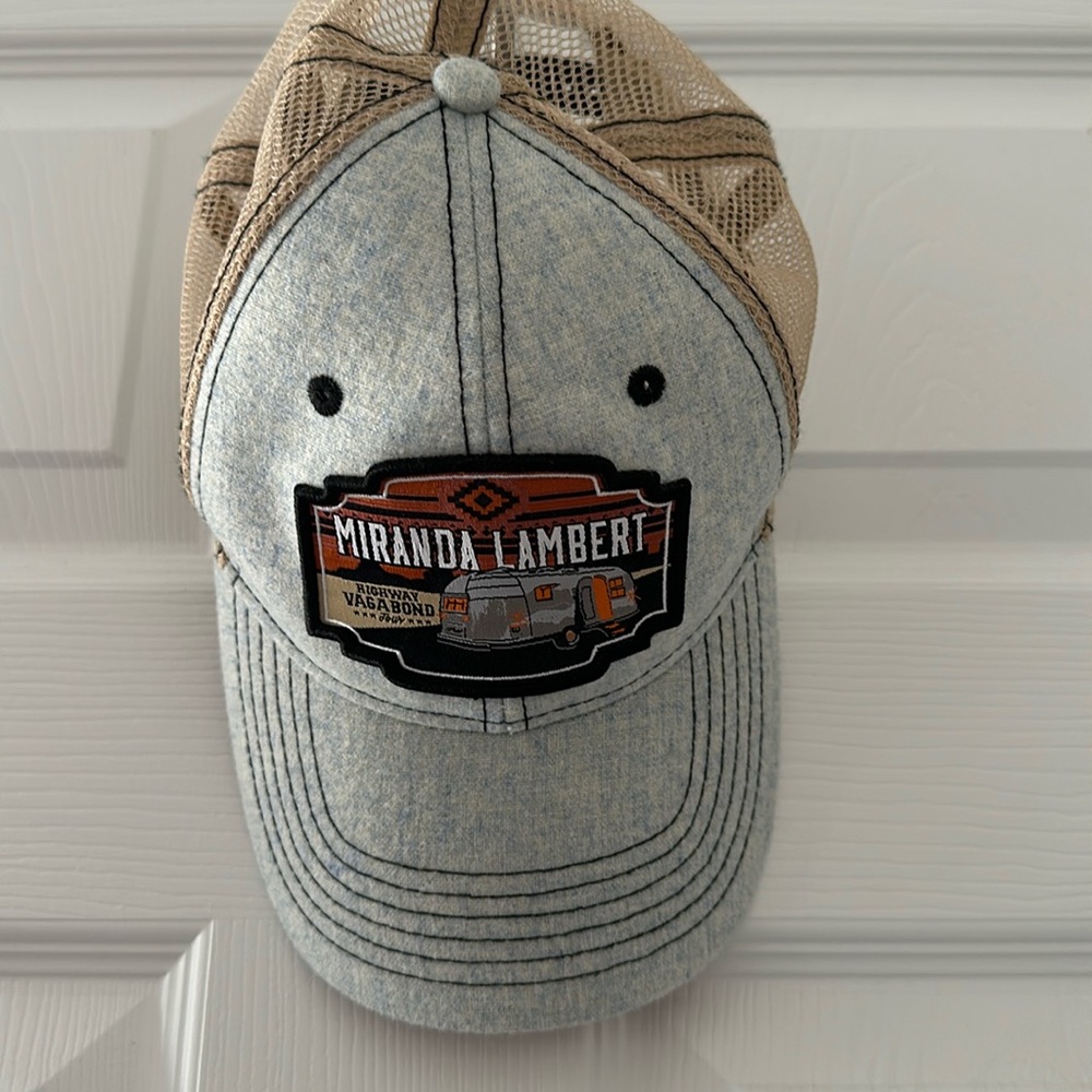 Miranda Lambert Highway vagabond tour hat like new adjustable very clean